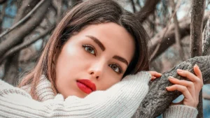 Attractive woman portrait